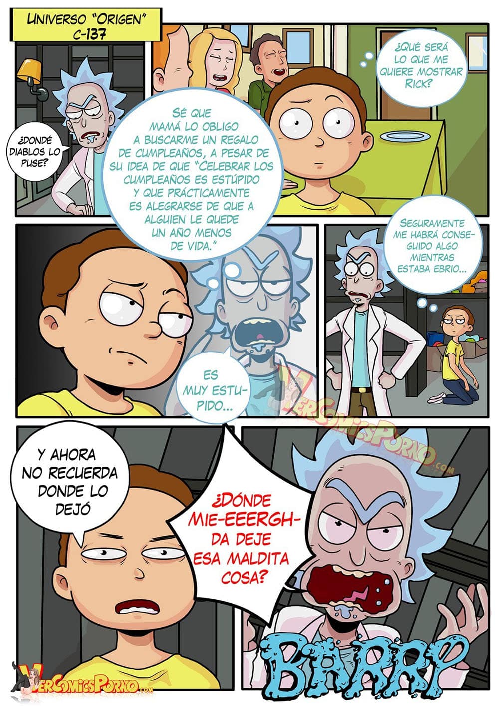 Rick and Morty porn comics 2