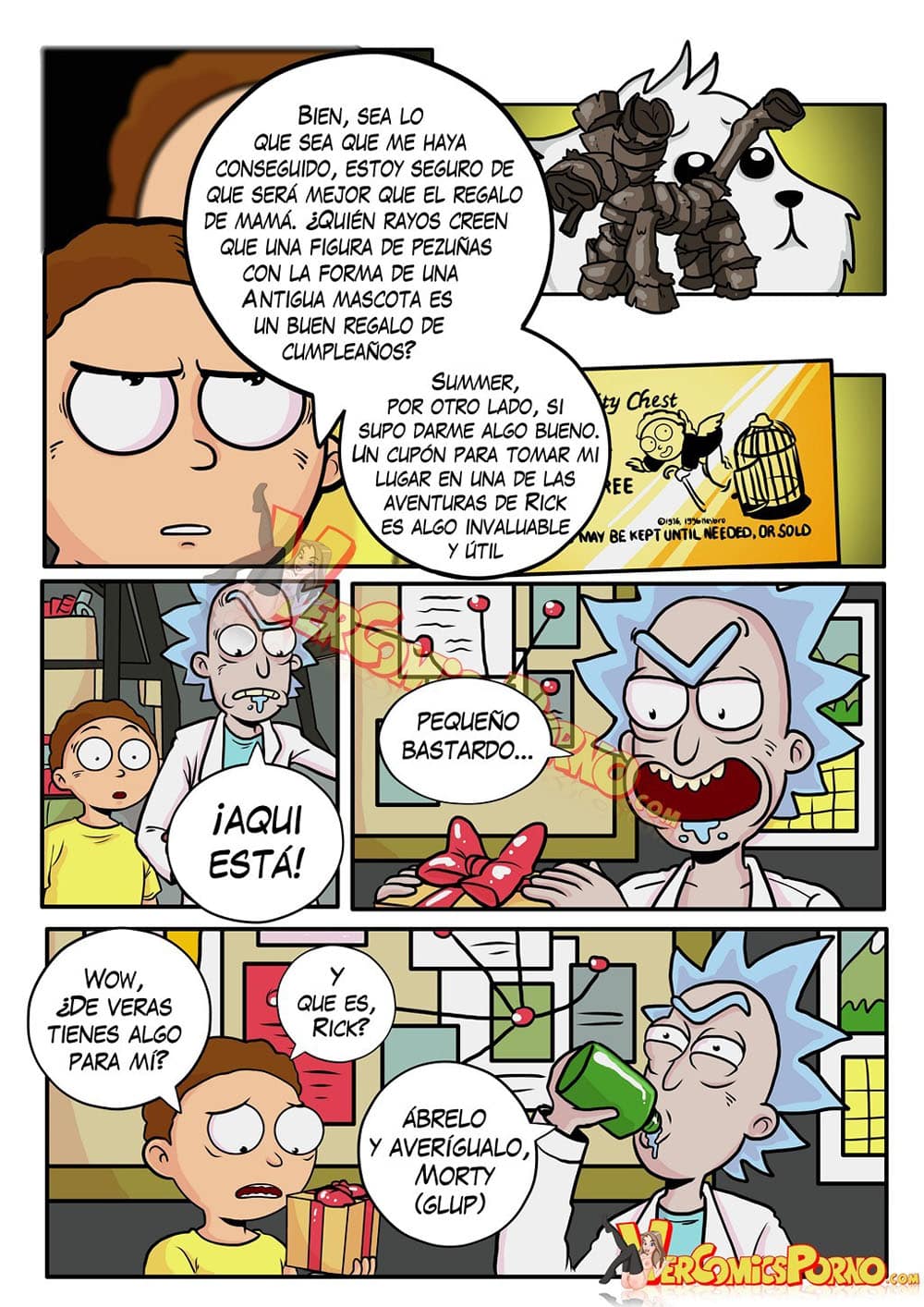 Rick and Morty porn comics 3